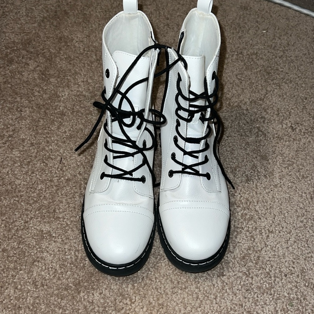 White boots